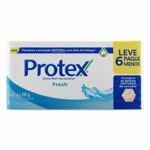 Sabonete em Barra Protex Fresh 6 Unidades de 85g Cada