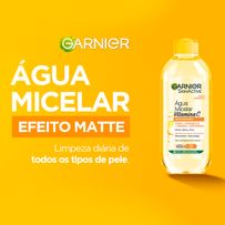 Água Micelar Garnier SkinActive Antioleosidade Vitamina C 400ml