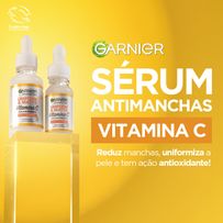 Sérum Facial Antimarcas Garnier Uniform & Matte Vitamina C Efeito Matte 15ml
