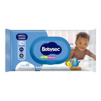 Toalha Umedecida Babysec Ultra Fresh 48 Unidades