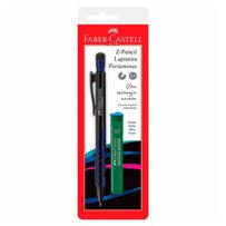 Lapiseira Faber Castell Z-Pencil Mix Cores Sortidas 0.7mm + 1 Tubo de Grafite