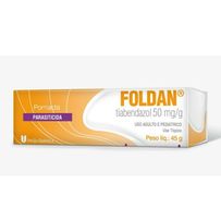 Foldan 50mg/g União Química Pomada 45g