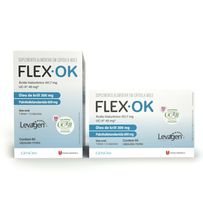 Suplemento Alimentar Flex OK União Química 60 Cápsulas Moles