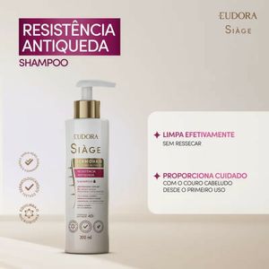 Shampoo Siàge Dermohair Resistência Antiqueda 300ml