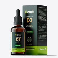 Vitamina D3 Omix 2000UI Sabor Limão Gotas 30ml