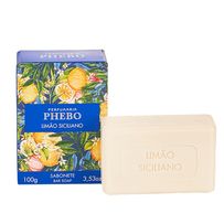 Sabonete em Barra Phebo Mediterrâneo Limão Siciliano 100g