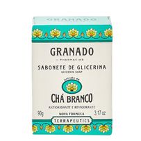 Sabonete Barra Granado Terrapeutics Chá Branco 90g