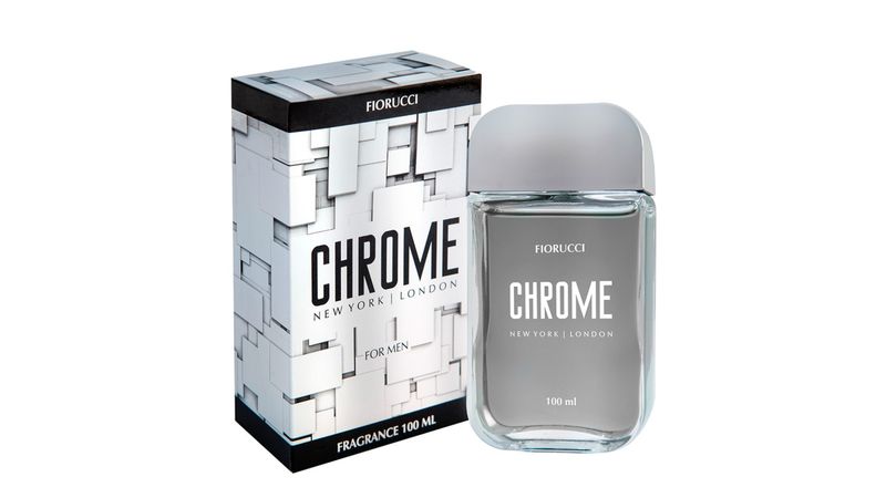 Deo Colônia Fiorucci Chrome Com 100ml