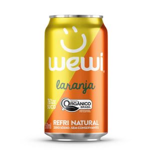 Refrigerante Natural Wewi Orgânico Laranja 350ml