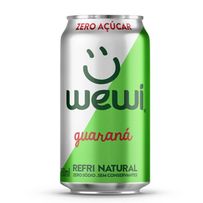 Refrigerante Natural Wewi Guaraná Zero 350ml