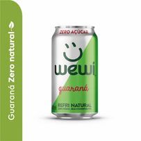Refrigerante Natural Wewi Guaraná Zero 350ml
