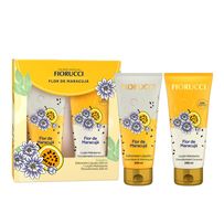 Sabonete Líquido Fiorucci Flor De Maracujá 200ml + Loção Hidratante Corporal Fiorucci Flor De Maracujá 200ml