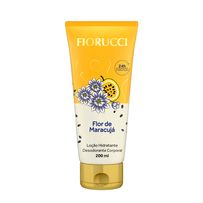 Sabonete Líquido Fiorucci Flor De Maracujá 200ml + Loção Hidratante Corporal Fiorucci Flor De Maracujá 200ml