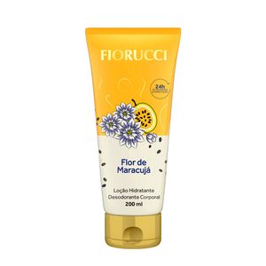 Sabonete Líquido Fiorucci Flor De Maracujá 200ml + Loção Hidratante Corporal Fiorucci Flor De Maracujá 200ml