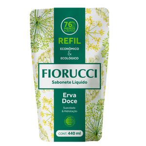 Sabonete líquido Fiorucci Erva Doce Refil 440ml