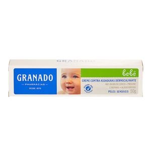 Creme Para Assaduras Granado Dermocalmantes Bebê 50g