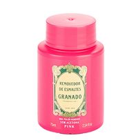 Removedor De Esmaltes Granado Pink Sem Acetona 75ml