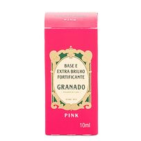 Base Para Unhas Granado Pink Extra Brilho Fortificante 10ml
