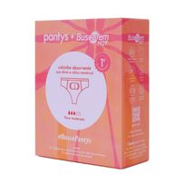 Calcinha Absorvente Menstrual Pantys + Buscofem HOT Fluxo Moderado G