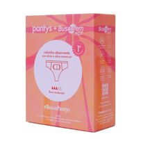 Calcinha Absorvente Menstrual Pantys + Buscofem HOT Fluxo Moderado P