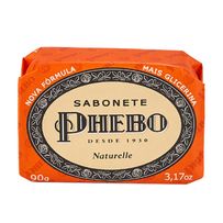 Sabonete Em Barra Phebo Naturelle 90g