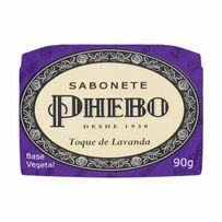 Sabonete em Barra Phebo Toque de Lavanda 90g