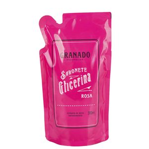 Sabonete Líquido Granado Glicerina Rosa Refil 300ml