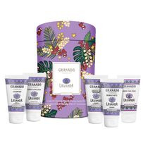 Kit Granado Lavanda Terrapeutics Hidratante 50ml + Sabonete Líquido 50ml + Creme de Mãos 50ml + Shampoo 50ml + Condicionador 50ml