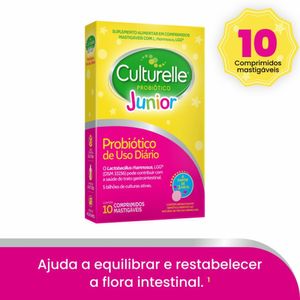 Culturelle Probiótico Junior 10 Comprimidos Mastigáveis