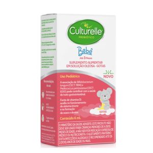 Culturelle Probiótico Bebê Gotas 6ml