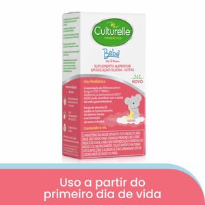Culturelle Probiótico Bebê Gotas 6ml