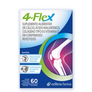 Suplemento Alimentar Cellera 4 Flex 60 Comprimidos