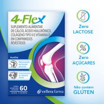 Suplemento Alimentar Cellera 4 Flex 60 Comprimidos