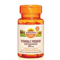 Suplemento Alimentar Sundown Vitamina C Time Release 500mg 90 Cápsulas