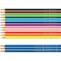 Lápis de Cor Faber Castell EcoLápis 12 Cores + 3 Lápis Grafite