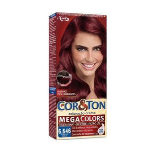Tintura Niely Cor&Ton 6.646 - Vermelho Cereja