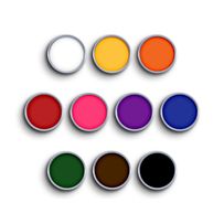 Tinta Cremosa Colormake 10 Cores de 4g Cada