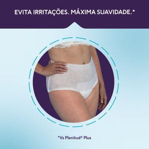 Roupa Íntima Plenitud Noturna para Incontinência P/M 14 Unidades