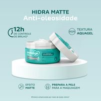 Gel Creme Hidratante Facial Monange Hidra Matte Anti-Oleosidade 80g