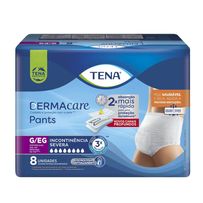 Roupa Íntima Tena Pants Dermacare G/EG 8 unidades