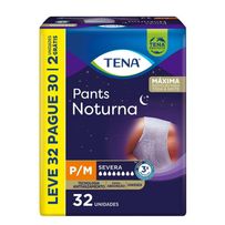 Roupa Íntima Tena Pants Noturna P/M Severa Embalagem Econômica 32 Unidades