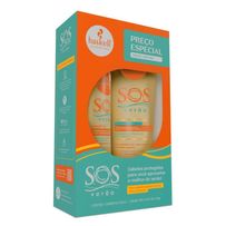 Kit Haskell SOS Verão Shampoo 300ml + Creme Pré e Pós-Sol 240g