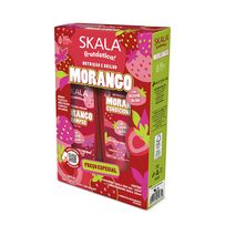 Kit Skala Frutástica Nutrição e Brilho Morango Shampoo 325ml + Condicionador 325ml