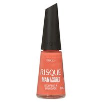 Esmalte Risque Cremoso ManiCores Recuperei a Dignidade Coral 8ml