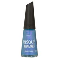 Esmalte Risque Cintilante ManiCores Esmalterapia Azul 8ml