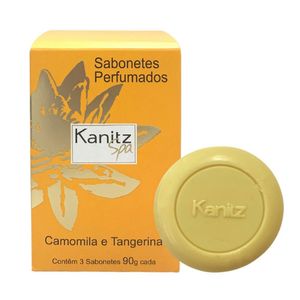 Sabonete em Barra Kanitz Spa Camomila e Tangerina 3 Unidades de 90g Cada