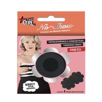Adesivo de Proteção Para os Mamilos That Girl No Show Preto 4 Pares Descartáveis