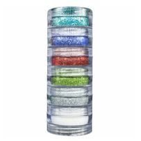 Glitter Biodegradável Colormake Eco 6 Cores sortidas de 6g cada