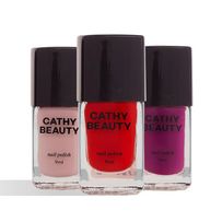 Kit Esmalte Cathy Beauty Big Apple 4 Trio 3 Unidades de 9ml cada