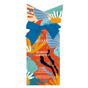 Kit Granado Terrapeutics Quarteto Sabonetes 4 Unidades de 90g Cada